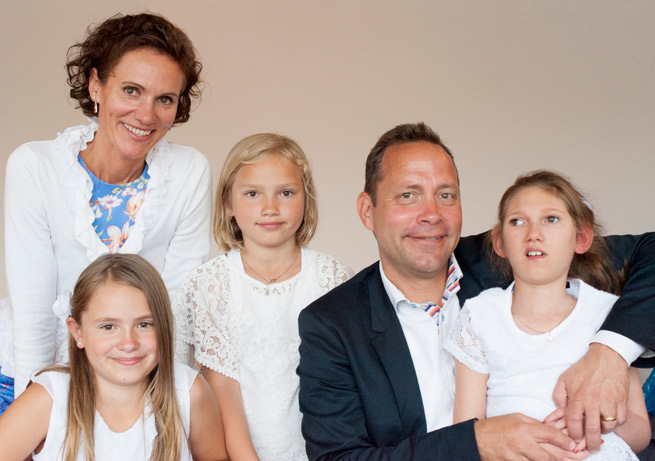 Bild på hela familjen Dohlwitz.